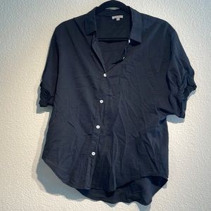 Splendid Black Button-down
